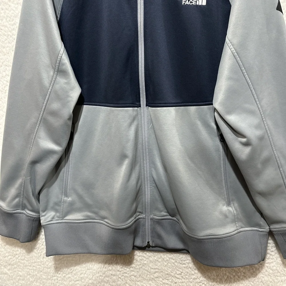 The North Face Men's Size XL Takeback Track‎ Jacket Full-Zip Gray Sweatshirt